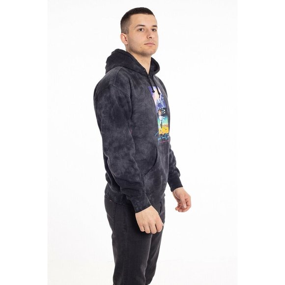 Primitive Skate Apparel Men's Systems Washed Tie Dye Pullover Hoodie Sweatshirt - Picture 5 of 11